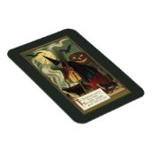 ヴィンテージハロウィーンウィッチ攪拌用魔法カルドロン マグネット (右側)