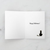 ヴィンテージハロウィーンウィッチby暖炉カード カード (内部)