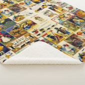 ヴィンテージハロウィーンエフエメラ シェルパブランケット (3/4)