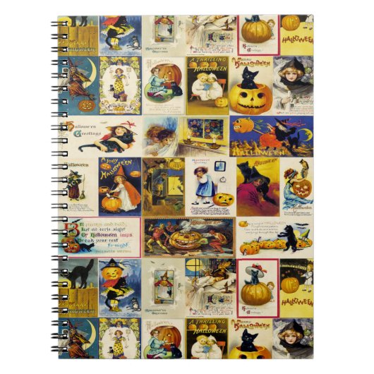 ヴィンテージハロウィーンエフエメラ ノートブック (正面)