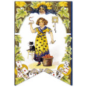 ヴィンテージハロウィーンエフエメラ バンティングフラッグ (第3の旗)