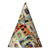 ヴィンテージハロウィーンエフエメラ パーティーハット (左)