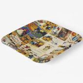 ヴィンテージハロウィーンエフエメラ ペーパープレート (傾斜あり)