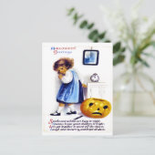 ヴィンテージハロウィーンエフエメラ ポストカード (スタンド正面)