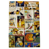 ヴィンテージハロウィーンエフエメラ ミディアムペーパーバッグ (正面)