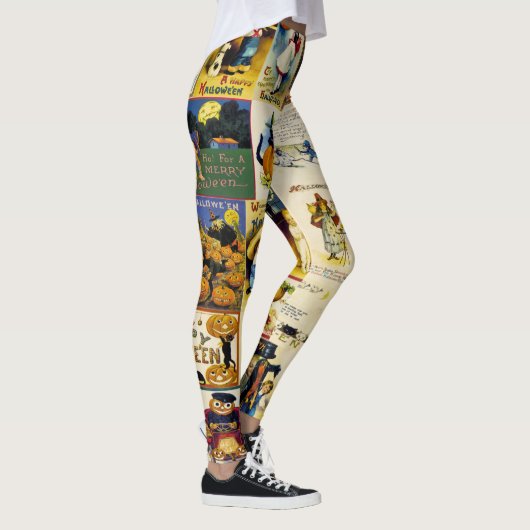 ヴィンテージハロウィーンエフエメラ レギンス (右)