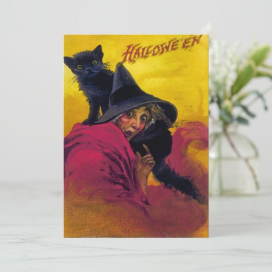 ヴィンテージハロウィーンエフエメラ 招待状 (スタンド正面)