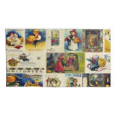 ヴィンテージハロウィーンエフエメラ 枕カバー (裏面-右)