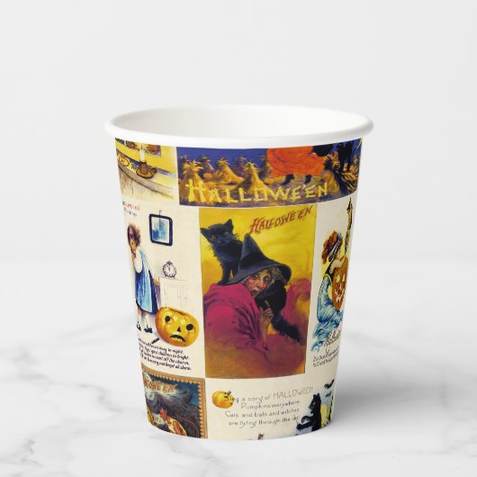 ヴィンテージハロウィーンエフエメラ 紙コップ (裏面)