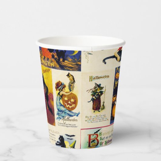 ヴィンテージハロウィーンエフエメラ 紙コップ (右)