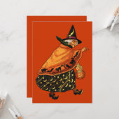 ヴィンテージハロウィーンオールドウィッチ カード (正面/裏面インサイチュ)