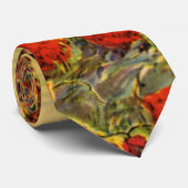 ヴィンテージハロウィーンカボチャのハヤック付きパッチ ネクタイ (ロール)