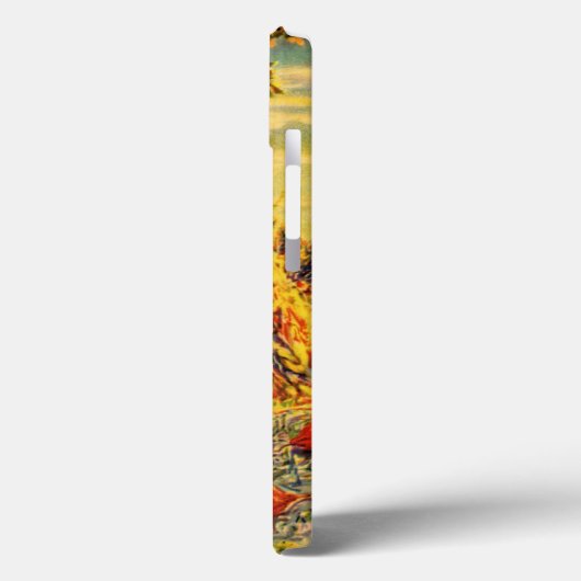 ヴィンテージハロウィーンカボチャのハヤック付きパッチ Case-Mate iPhoneケース (裏面 / 左)