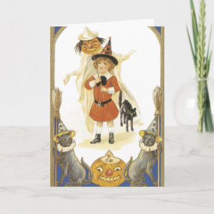 ヴィンテージハロウィーンカード カード
