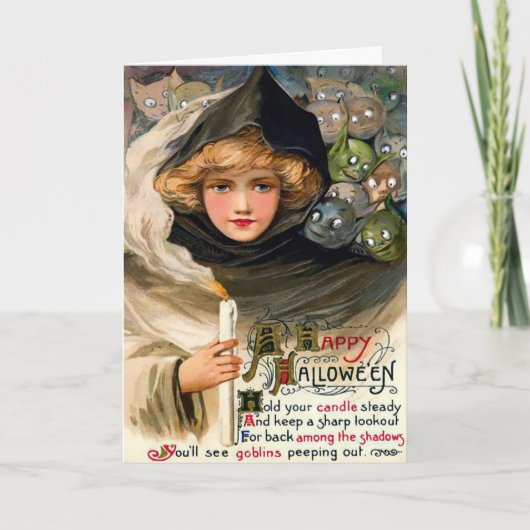 ヴィンテージハロウィーンカード シーズンカード (正面)