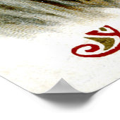 ヴィンテージハロウィーンガール ポスター (角)