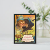 ヴィンテージハロウィーンキス ポストカード (スタンド正面)