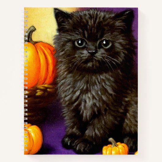 ヴィンテージハロウィーンキッチン ノートブック (正面)