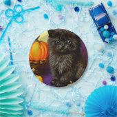 ヴィンテージハロウィーンキッチン ペーパープレート (パーティー)