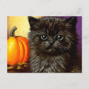 ヴィンテージハロウィーンキッチン ポストカード
