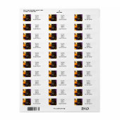 ヴィンテージハロウィーンキッチン ラベル (フルシート)