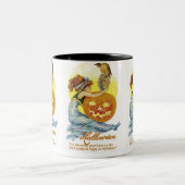 ヴィンテージハロウィーングラマー ツートーンマグカップ (中央)