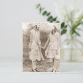 ヴィンテージハロウィーンコスチューム ポストカード (スタンド正面)