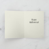 ヴィンテージハロウィーンコラージュ – カード (内部)