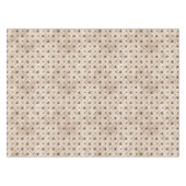 ヴィンテージハロウィーンゴシックスカルグリッド テーブルクロス (正面(横))