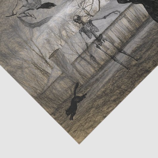 ヴィンテージハロウィーンシーンデカップエフエメラ 薄葉紙 (詳細)