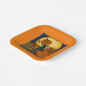 ヴィンテージハロウィーンジャックランタンパーティープレート ペーパープレート (傾斜あり)