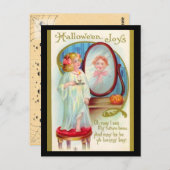 ヴィンテージハロウィーンジョイス ポストカード (正面/裏面)