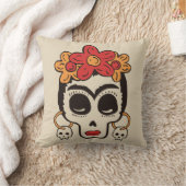 ヴィンテージハロウィーンスカル装飾用クッション クッション