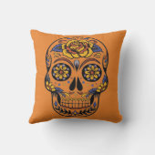 ヴィンテージハロウィーンスカル クッション (裏面)