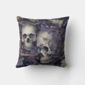 ヴィンテージハロウィーンスカル クッション (裏面)