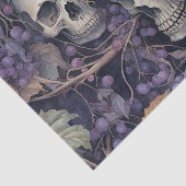 ヴィンテージハロウィーンスカル 薄葉紙 (詳細)