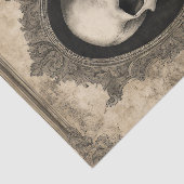 ヴィンテージハロウィーンスカル 薄葉紙 (詳細)