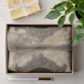 ヴィンテージハロウィーンスカル 薄葉紙 (ギフト)