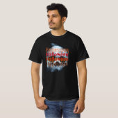 ヴィンテージハロウィーンスカル Tシャツ (正面フル)