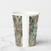 ヴィンテージハロウィーンスケルトン 紙コップ (右)