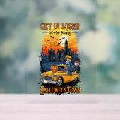 ヴィンテージハロウィーンスポックショー アクリルサイン (ニュートラル)