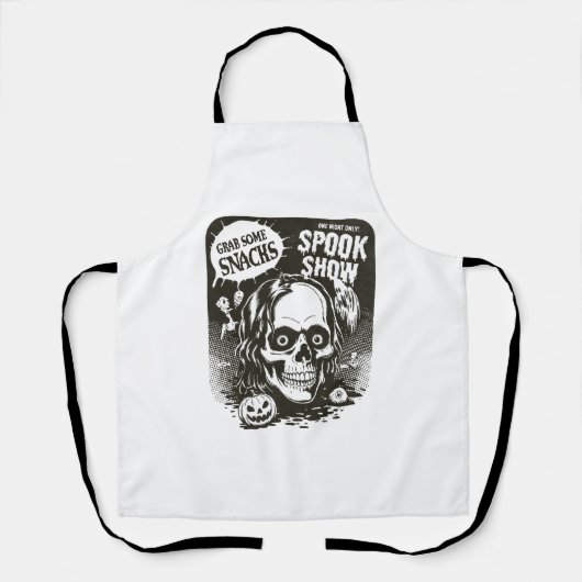 ヴィンテージハロウィーンスポックショー エプロン (正面)