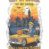 ヴィンテージハロウィーンスポックショー シール (正面)