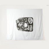 ヴィンテージハロウィーンスポックショー タペストリー (正面(横))