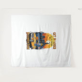 ヴィンテージハロウィーンスポックショー タペストリー (正面(横))