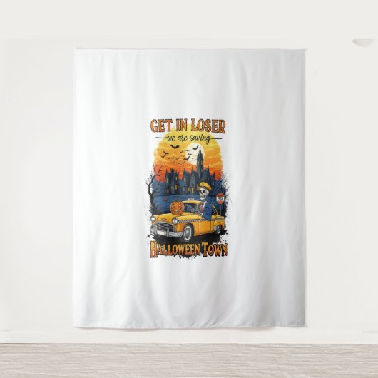 ヴィンテージハロウィーンスポックショー タペストリー (正面)