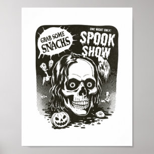 ヴィンテージハロウィーンスポックショー ポスター