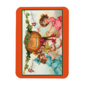 ヴィンテージハロウィーンダンサー マグネット (縦)