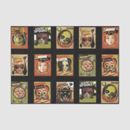 ヴィンテージハロウィーンティッシュペーパー 薄葉紙