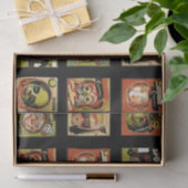 ヴィンテージハロウィーンティッシュペーパー 薄葉紙 (ギフト)